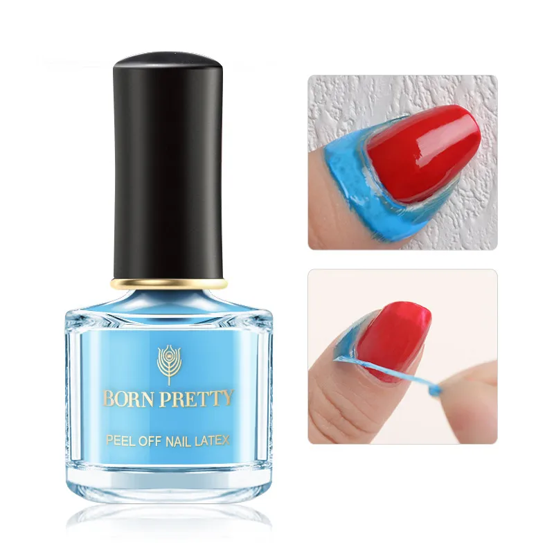 От BORN PRETTY-1 бутылка лак для стемпинга 6 пилка для ногтей Стикеры для ногтей печать лак Декоративный Лак для ногтей 71 Цвета - Цвет: Nail Latex 3