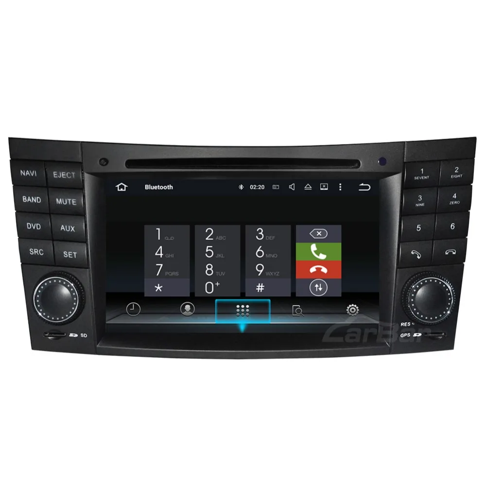 " Android автомобильный DVD gps Навигатор Радио аудио стерео плеер для Mercedes Benz E класс W211 CLS W219 CLK W209 G W463 2001-2008