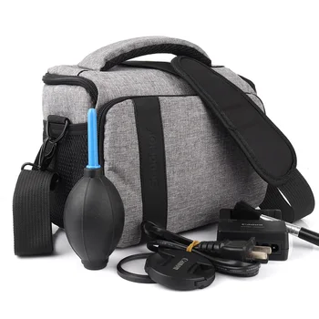 

HOT Style Single Shoulder Camera Bag Waterproof Shockproof Travel Photo Bags Leisure Package For Canon Nikon Sony DSLR Cameras