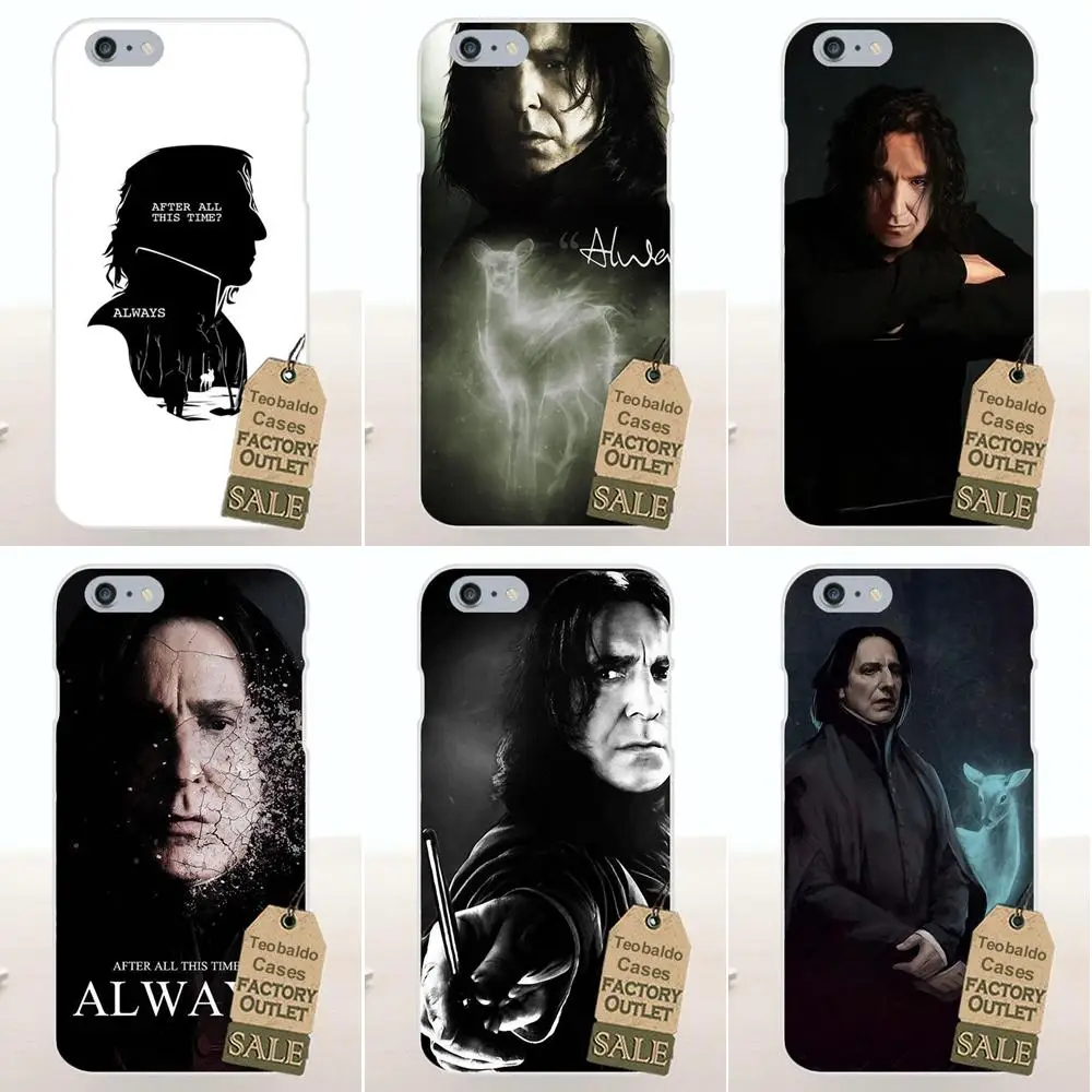 

For Apple iPhone 4 4S 5 5C SE 6 6S 7 8 Plus X For LG G4 G5 G6 K4 K7 K8 K10 Soft Pattern Severus Snape Harry Potter Poster