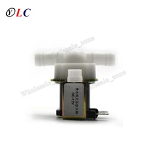 Обычно закрытым смоются и приток воды Электрический электромагнитный Клапан DC 12 В N/C переключатель для подачи воды, ID = 5 мм, od = 10 мм