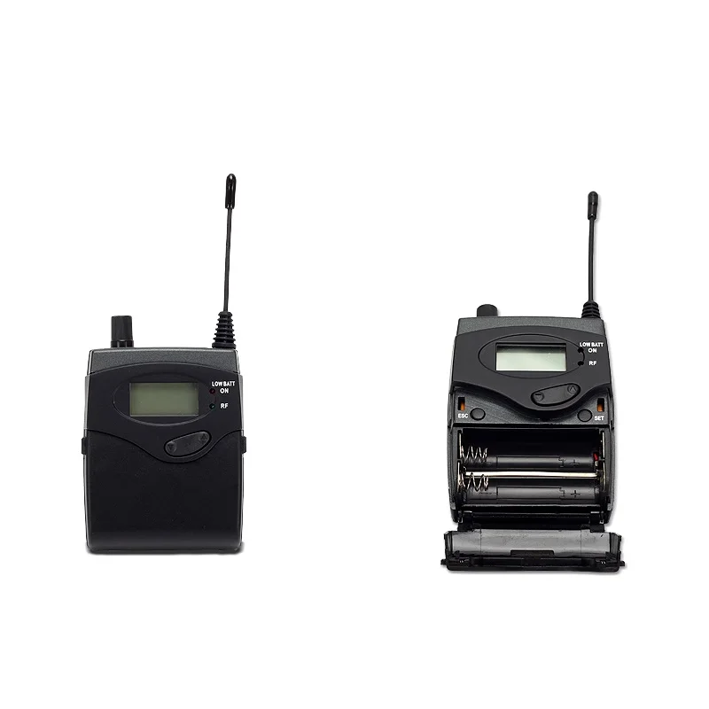 YUEPU RU 2050 беспроводной монитор в ухо Система микрофона мониторинг микрофона двойной передатчик Наушники 2 канала для певицы сцены