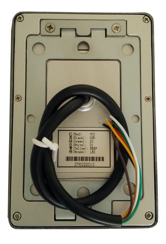 RFID ID металлический датчик для считывания с сенсорной клавиатурой водонепроницаемый IP66 и анти-хит wiegand 26/34 выход min: 1 шт