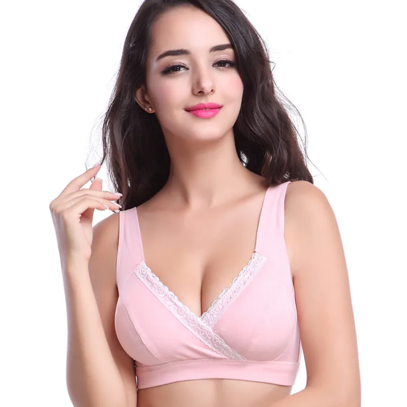 New High Grade Seamless Cotton Maternity Bra Clothes For Pregnant Women