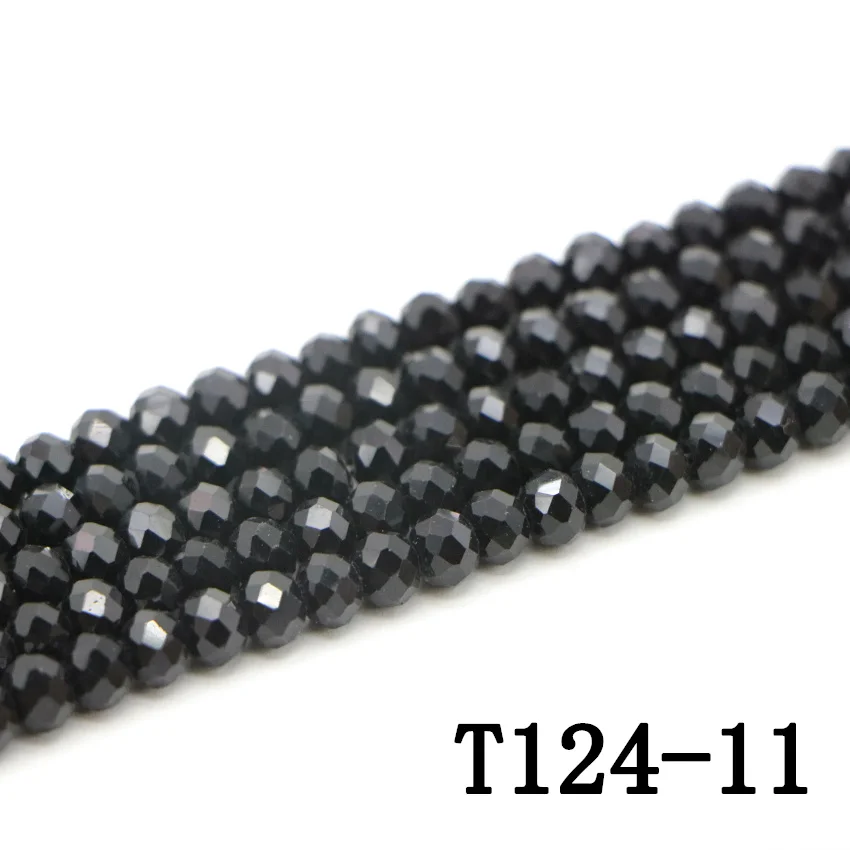 11 Natural black Croatia crystal beads (4)(1)