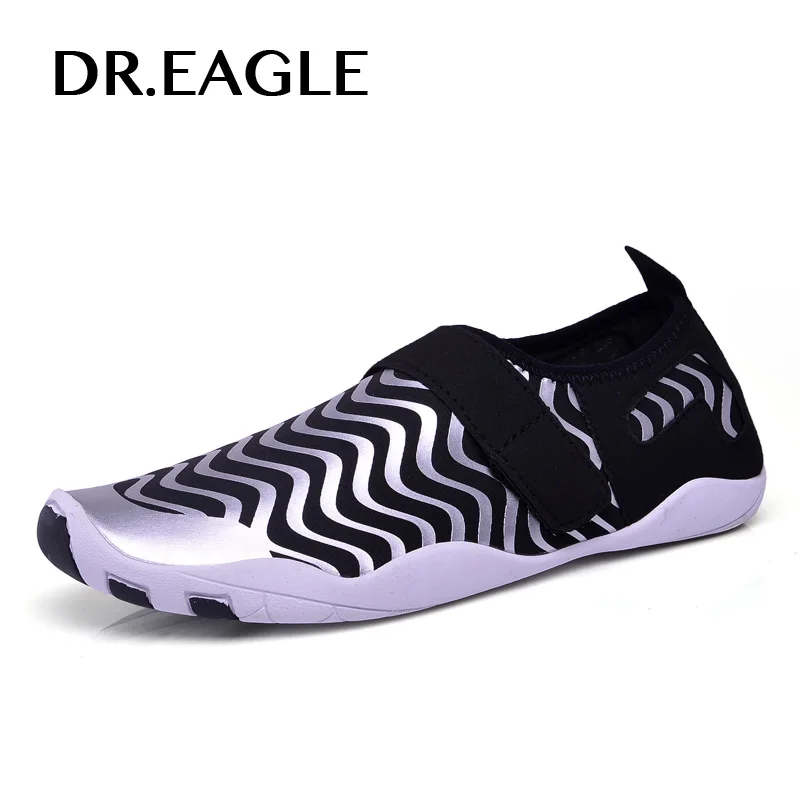 Dr.eagle/Мужская Спортивная обувь Aqua Быстросохнущая водонепроницаемая Сникеры для