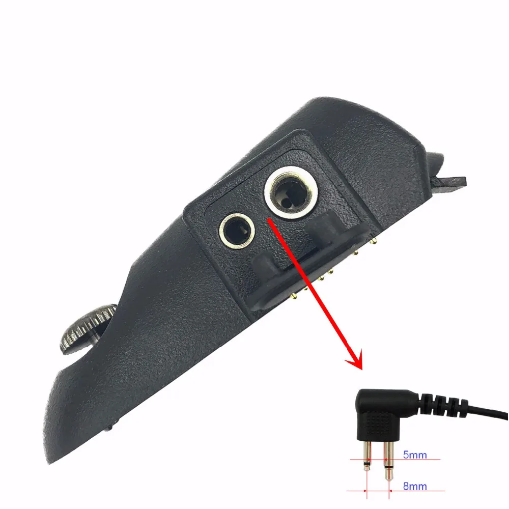 

New Audio Adapter for Motorola Handheld Radios for GP328 GP340 PTX760 PRO5150 to 2pin Jack 3.5mm/2.5mm for GP300 GP88S