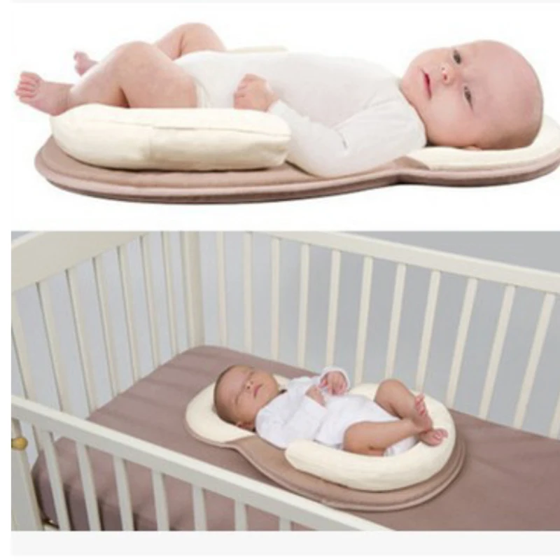 

Baby Stereotypes Pillow Infant Newborn Anti-Rollover Mattress Pillow For 0-12 Months Baby Sleeping Positioning Pad Cotton Pillow