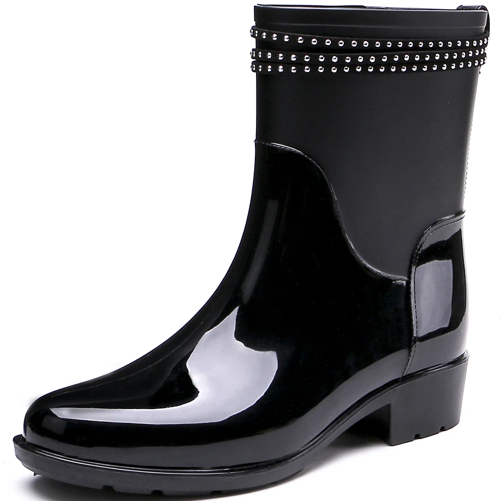 Download TONGPU New Design Half Boots with Decorative Rhinestone ...