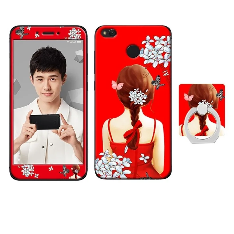  Xiaomi redmi 4X case cover glass screen protector  (18)