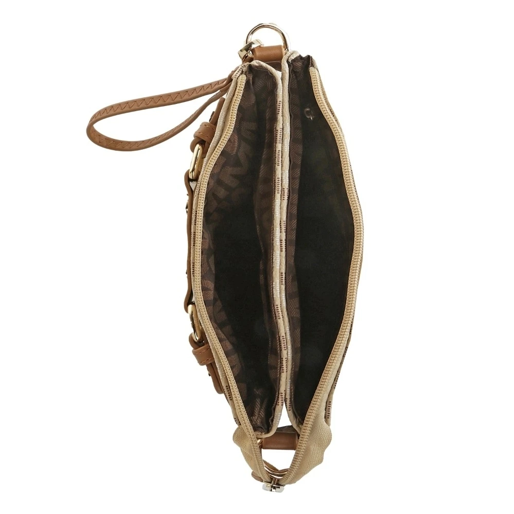 Mia K Farrow Logo Print Wristlet Bag, Multiple Colors (5)