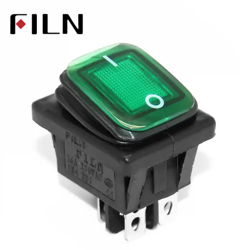 FILN KCD4 T85 15A Водонепроницаемый Серебряный контактный кратковременный