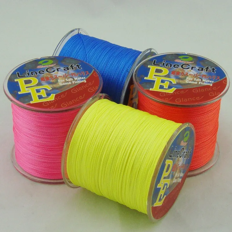 Braided Fishing Line 500m Multi Color Super Strong Japan Multifilament PE Braid  Line 10 20 30 40 60 80 100LB From Jace888, $7.17