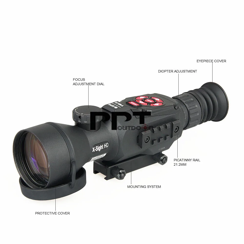 Тактический прицел ночного видения Eagleeye HD 5 20X дневной и ночной 3 режима просмотра