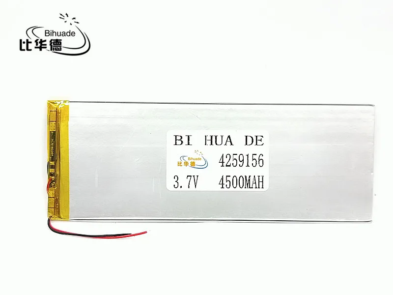 4500 mAH 4259156 литий-ионный планшетный ПК аккумулятор для 7,8, 9 дюймов планшетный ПК ICOO 3,7 V полимерный литий-ионный аккумулятор с высококачественный