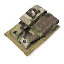 FLYYE МОЛЛ двойной 9 мм подсумок Военная Униформа Кемпинг модульный боевой CORDURA P003