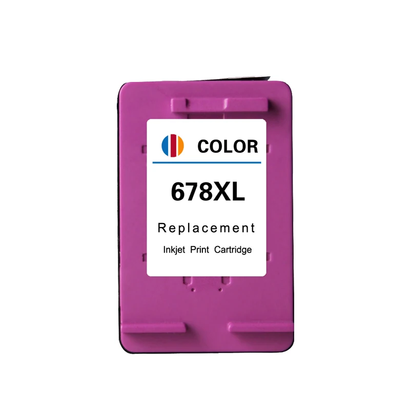 Remanufactured Color Ink Cartridge 678 xl 678xl For HP Deskjet 1515