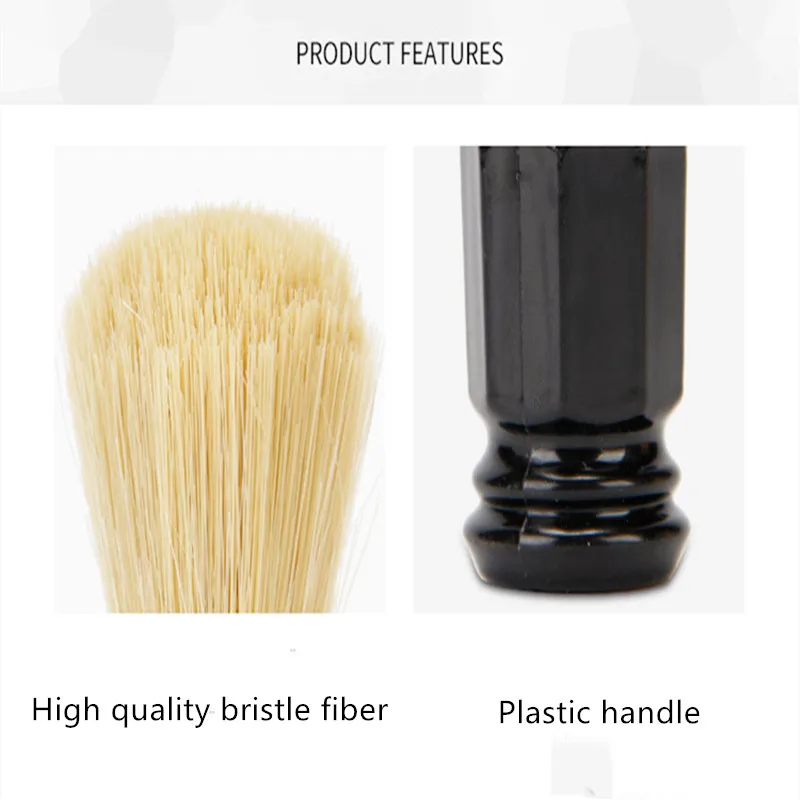 Badger Hair Men's Shaving Brush Salon Men Facial Beard Cleaning Appliance Shave Tool Razor Brush with Wood Handle for men