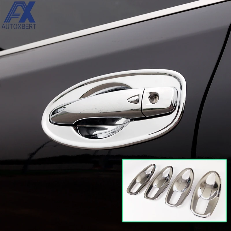 Хромированная Крышка для дверных ручек AX декоративные аксессуары Nissan Rogue X Trail t32