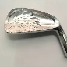 Абсолютно новые 7 шт. EMILLID baama EB-901 кованые клюшки для гольфа серебряные кованые железные клюшки для гольфа 4-9 P сталь/графитовый Вал с головным покрытием