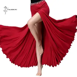 Взрослый женский костюм для танца живота, одежда для тренировок, Модальная одежда, женский сексуальный танец живота, длинная танцевальная