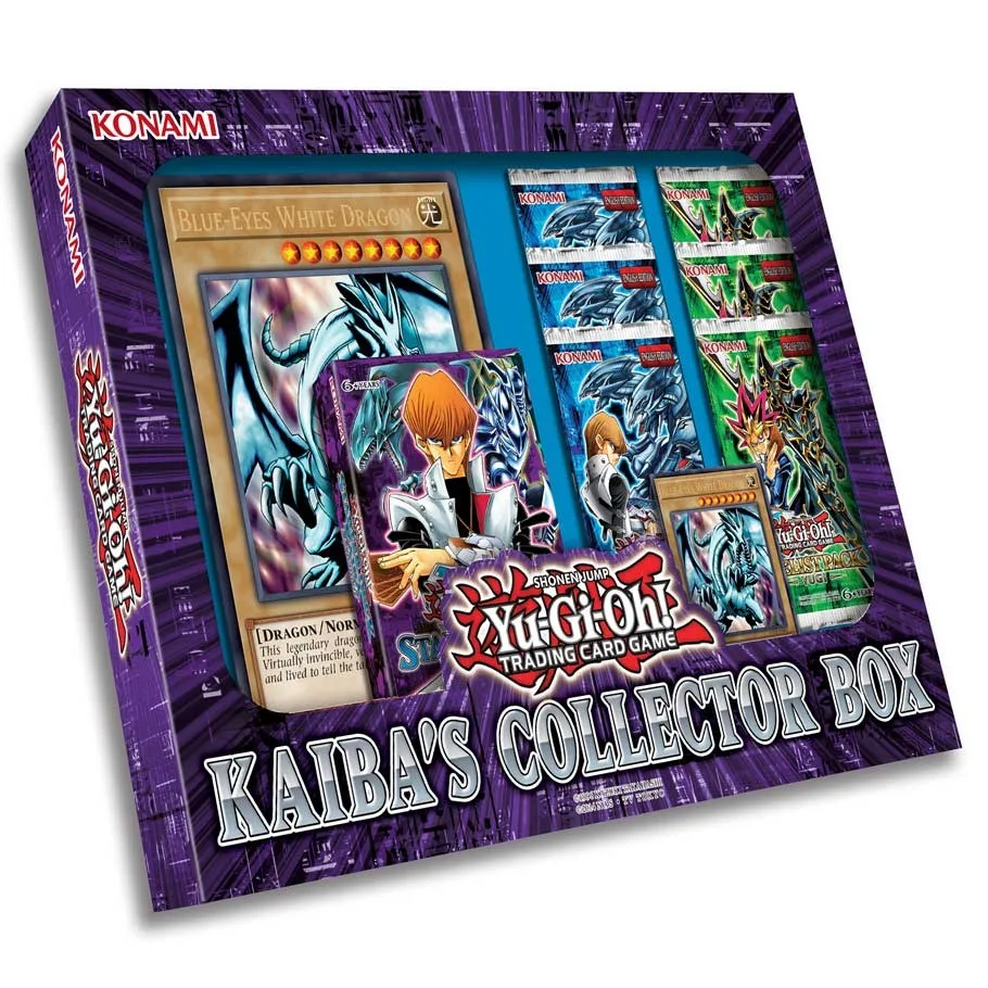 Estartek Yugioh карты TCG Yugi Коллекционная коробка темный волшебник Kaiba синий глаз дракон
