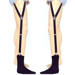 2019 популярная мужская Рубашка Подвязки y-образные Нескользящие запорные зажимы подтяжки эластичные ремни MSK66