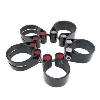 

Bicycle Accessories Carbon Fiber Seat Post Clamp Road Bike MTB Mountain Bicycle Seatpost Clamp 3K Matte