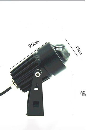 Уличный ландшафтный светильник ing 100-240 V/DC 12V Светодиодный прожектор, настенный светильник, водонепроницаемый прожектор, точечный светильник