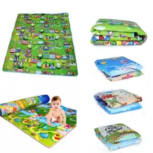 1 шт. случайный цвет Открытый Кемпинг коврик водонепроницаемый складной Мультфильм Большое одеяло для пикника пляжный коврик D45AU16