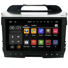 9 pulgadas 2 Din Android navegación gps del coche para KIA sportage r/Sportage 2010 2011 2012 2013 2014 2015 Del Coche de radio BT 3G Wifi de canbus