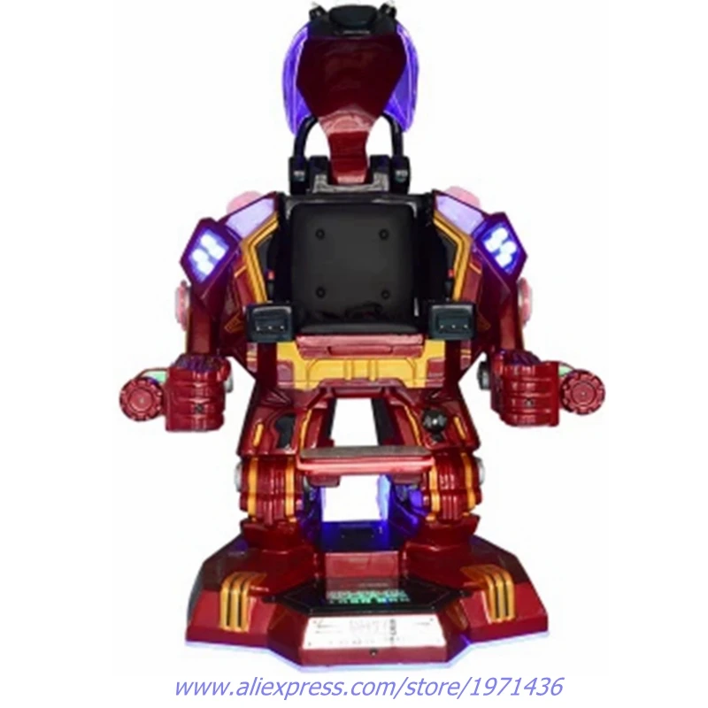 Outdoor Indoor Playground Equipment Remaja Dewasa Elektronik Walking Robot Iron Man Simulator Permainan Mesin Game Machine Simulator Game Machinesimulator Game Aliexpress