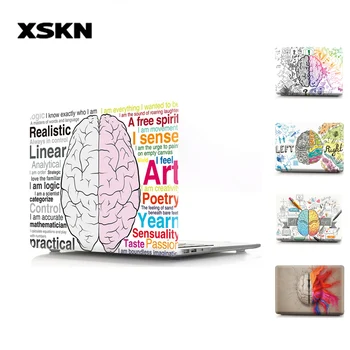 

XSKN Human Thought Brain Doodle Case for Apple Macbook Air Pro Retina 11 12 13 15 Laptop Case Ultra Slim Full Body Hard Cover