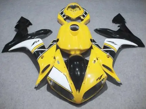 Motorcycle Fairing kit for YAMAHA YZFR1 04 05 06 YZF R1 2004 2005 2006 yzfr1 YZF1000 Yellow white black Fairings set+7gifts YN51