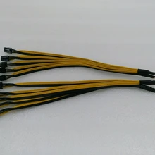 Шахтерский кабель PSU 10 шт. 6Pin разъемы прерывания кабель питания PCIe Express для Bitmain Antminer S9 B7 Z9 Z11 T2T T3 A9 A8 M3
