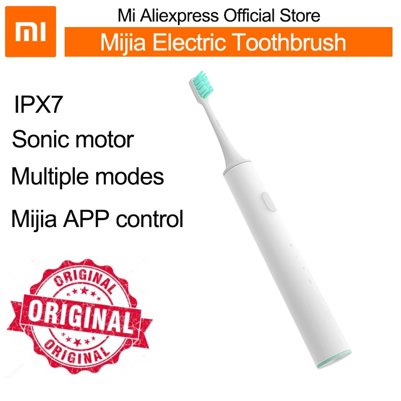 Xiaomi mijia Sonic электрическая зубная щетка с умным управлением через приложение ipx7