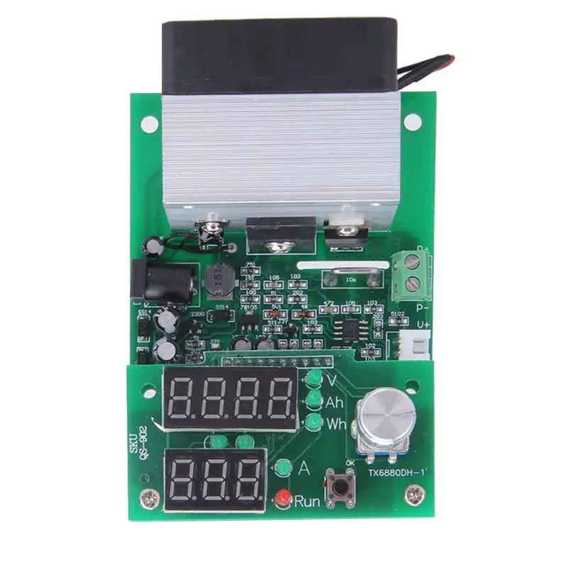 

DC12V Constant Current Electronic Load 9.99A 60W 1-30V Battery Capacity Tester With Simple And Versatile Electronic Load