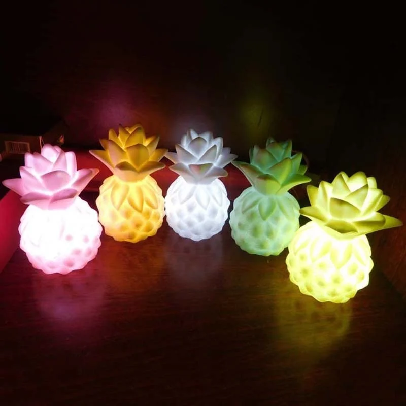 

Pineapple Shape Creative LED Night Light for Kid's Room Decorations Bedroom Light