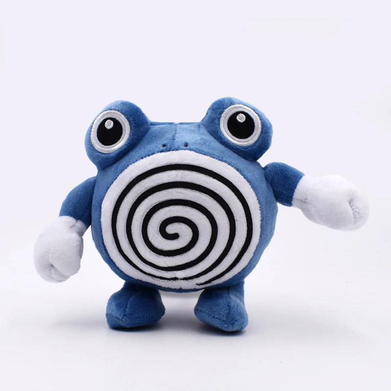 2018 аниме куклы 7 "18 см Poliwrath плюшевые куклы мультфильм Poliwhirl Peluche Игрушки Куклы Мягкие подарок для детей Бесплатная доставка