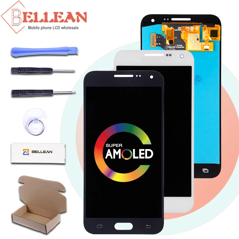 

Promotion 1PCS HH For Samsung E5 Screen OLED E500 Lcd With Touch E500F E500H Display Digitizer Assembly Free shipping+tools