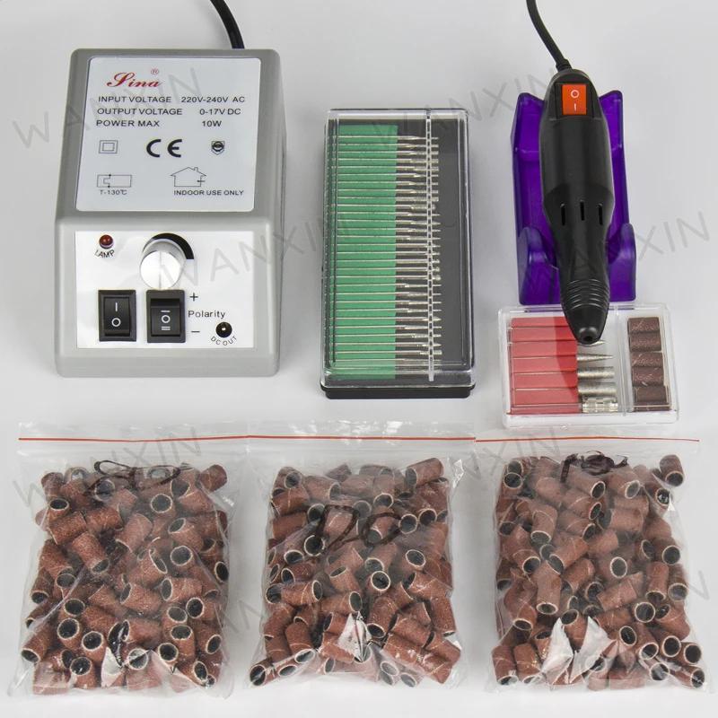 

Electric Professional Nail Drill Machine Manicure Pedicure Pen Tool Set Kit