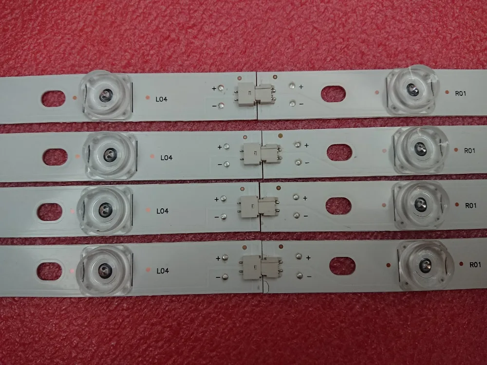 Новый комплект из 8 светодиодный ных светодиодных лент для LG LC420DUE 42LB650V 42LF5500 INNOTEK DRT