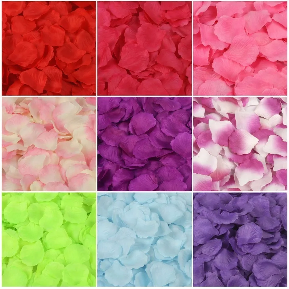 BacklakeGirls Rose Petals 10000 Artificial Silk Wedding Party