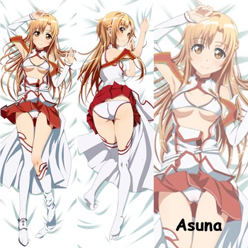 

Hentai Cute Anime Pillowcase Sword Art Online SAO Asuna Sexy Pillow Case Cover decorative Hugging Body
