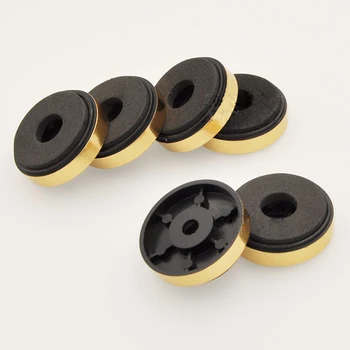 

50pcs Power Amplifier Foot Subwoofer Sound Shock Pad Connector Increased Moisture Protection Foot Pad Plastic 30mm * 8mm