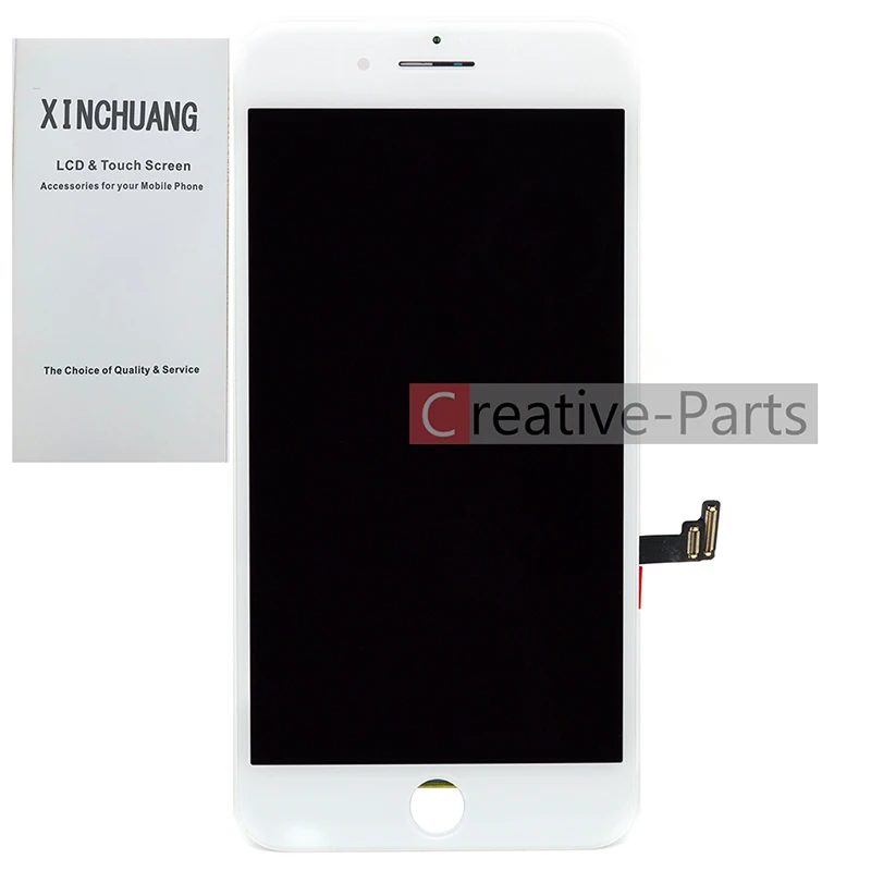 

Original LCD For Apple iPhone 7 Plus 5.5 inch White Color With Touch Glass Digitizer Assembly Display Screen Replacement Parts