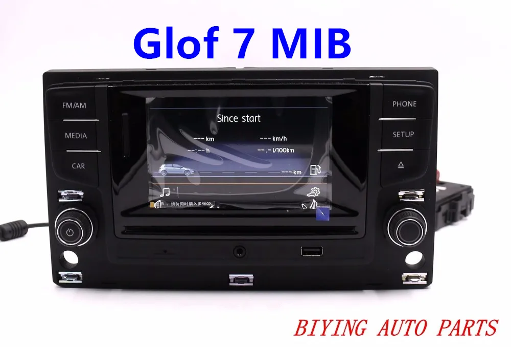

Original Golf 7 MK7 VII Radio MIB MIB-G Standard System Support Bluetooth Car Info 5GG 035 280