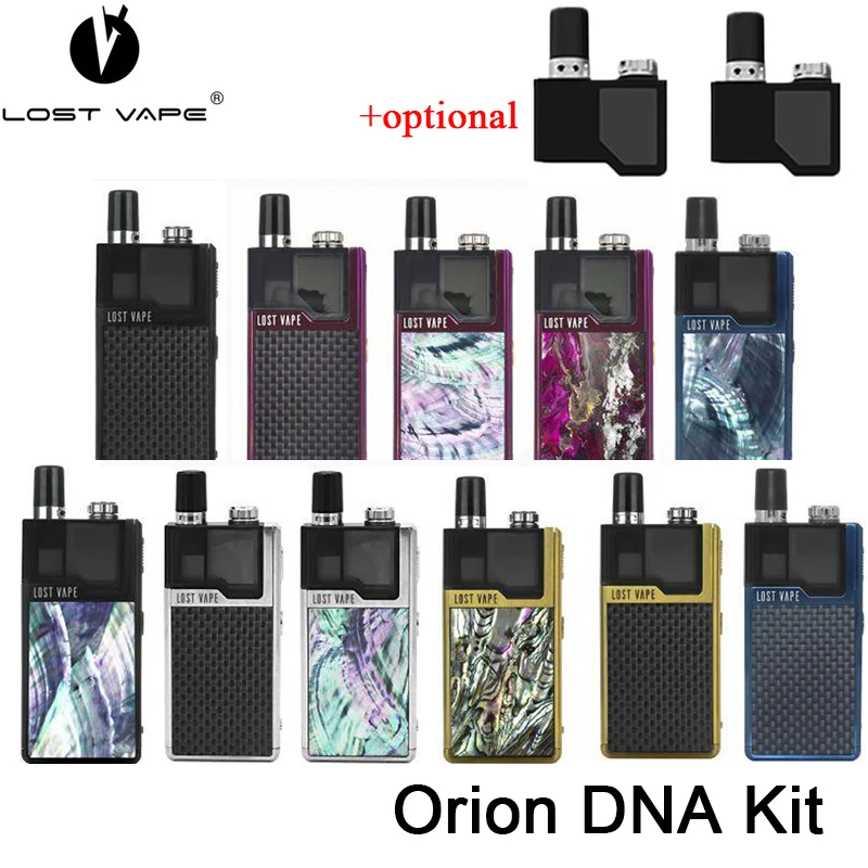 Оригинальный набор Lost Vape Orion DNA GO Pod 2 мл аккумулятор 950 мАч 40 Вт чипсет Qrion картридж