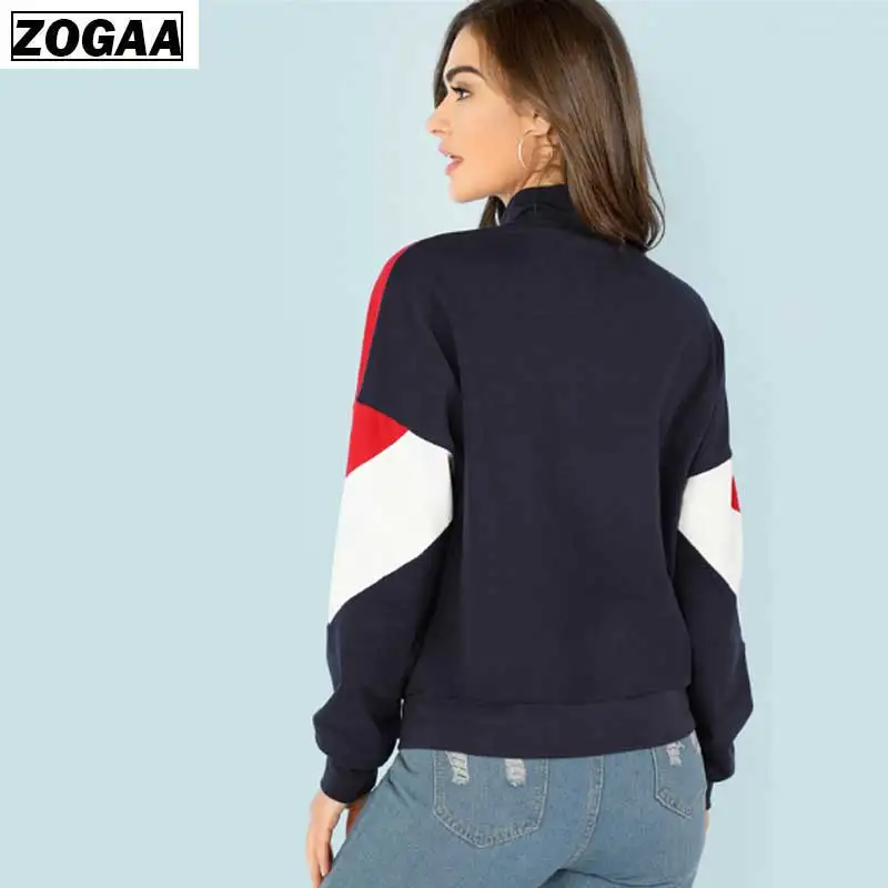 S-3XL Fashion Cool Women Hoodies Pullover 5 colors 2019 Spring Autumn Turn-down Collor Coat Loose Fleece Thick Knit Sweatshirt