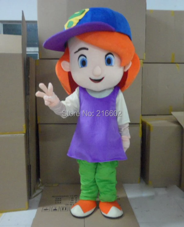 

cosplay costumes Baseball Girl Red Hair Plush Cartoon Character Costume
